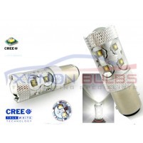 2x 50w WHITE CANBUS ERROR FREE CREE 1156 382..